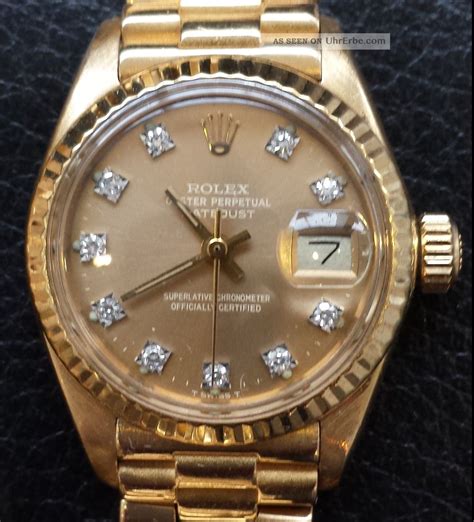 rolex gold diamanten